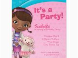 Doc Mcstuffins Personalized Birthday Invitations Doc Mcstuffins Birthday Invitation Zazzle Com