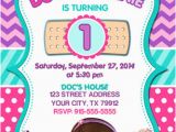 Doc Mcstuffins Personalized Birthday Invitations Doc Mcstuffins Party Supplies Kids Birthday Parties