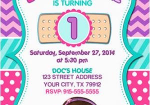 Doc Mcstuffins Personalized Birthday Invitations Doc Mcstuffins Party Supplies Kids Birthday Parties