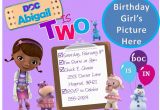 Doc Mcstuffins Personalized Birthday Invitations Doc Mcstuffins Photo Birthday Invitation