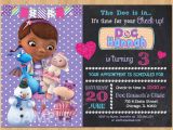 Doc Mcstuffins Printable Birthday Invitations Create Doc Mcstuffins Birthday Invitations Free