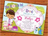 Doc Mcstuffins Printable Birthday Invitations Items Similar to Doc Mcstuffins Birthday Party Invitation