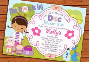 Doc Mcstuffins Printable Birthday Invitations Items Similar to Doc Mcstuffins Birthday Party Invitation