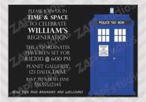 Doctor who Birthday Card Template Free Printable Doctor who Birthday Party Invitations