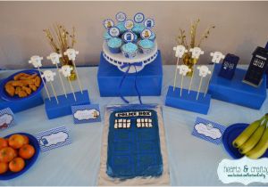 Doctor who Birthday Decorations Doctor who Birthday Party Ideas Photo 6 Of 23 Catch My