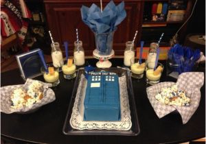 Doctor who Birthday Party Decorations Doctor who Tardis Cake Party Decorations