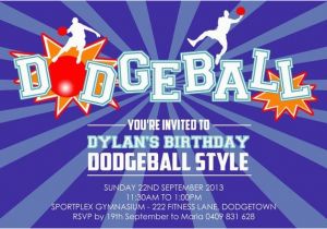 Dodgeball Birthday Party Invitations 1000 Images About Dodgeball Posters Information and