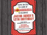 Dodgeball Birthday Party Invitations Dodgeball Birthday Invitation Sports Birthday