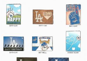 Dodgers Birthday Card Dodgers Day Pack Los Angeles Dodgers Day Pack Dodgers