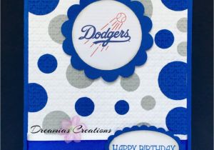 Dodgers Birthday Card Great for Any Los Angeles Dodgers Fan This Birthday Card Made