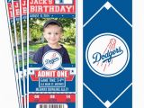 Dodgers Birthday Card Items Similar to 12 Los Angeles Dodgers Birthday Party