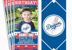 Dodgers Birthday Card Items Similar to 12 Los Angeles Dodgers Birthday Party
