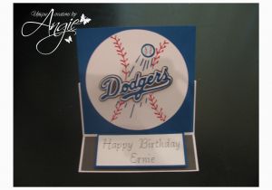 Dodgers Birthday Card Scrappin Memories Dodgers Card