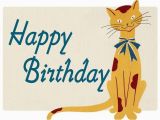 Does Barnes and Noble Have Birthday Cards Smiling Cat Birthday Card with Envelope by Grace Skaar