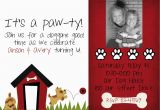 Dog Birthday Invites Dog Birthday Invitation