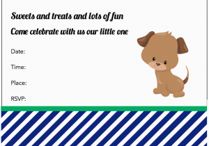 Dog Birthday Party Invitation Templates Dog Birthday Invitations Free Printable Lijicinu