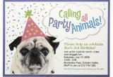 Dog Birthday Party Invitation Templates Dog Birthday Party Invitations Bagvania Invitations Ideas