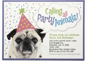 Dog Birthday Party Invitation Templates Dog Birthday Party Invitations Bagvania Invitations Ideas