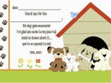 Dog Birthday Party Invitation Templates Dog Party Invitations