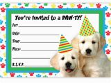 Dog Birthday Party Invitation Templates Party Invitation Templates Dog Party Invitations