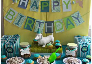 Dog Decorations for Birthday Party Hot Dog Puppy 1st Birthday Party Project Nursery