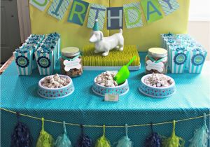 Dog Decorations for Birthday Party It 39 S A Pawty Puppy Party First Birthday Part 1