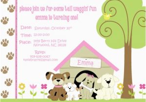 Dog themed Birthday Invitations Dog Birthday Invitations Free Printable Lijicinu