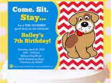 Dog themed Birthday Invitations Puppy Party Invitation Puppy Birthday Invitation Printable