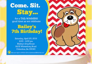 Dog themed Birthday Invitations Puppy Party Invitation Puppy Birthday Invitation Printable