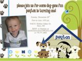 Dog themed Birthday Party Invitations Free Dog themed Birthday Party Invitations Template Free