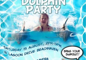 Dolphin Birthday Invitations Printable Free Kids Party Invitations Dolphin Party Invitation