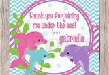 Dolphin Birthday Invitations Printable Pink Dolphin Birthday Party Invitation Pink and