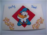 Donald Duck Birthday Card Donald Duck Birthday Card by Cocacolabear1980 On Etsy