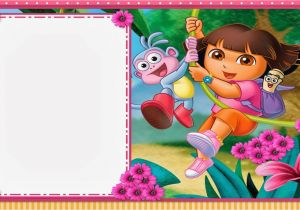 Dora Birthday Cards Free Printable Dora the Explorer Free Printable Invitations Boxes and