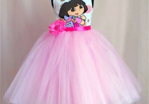 Dora Birthday Dresses Dora Birthday Dress Tutu Dora Outfit Disney Dora Party