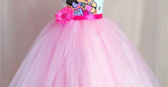 Dora Birthday Dresses Dora Birthday Dress Tutu Dora Outfit Disney Dora Party