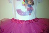 Dora Birthday Dresses Dora the Explorer Birthday Dress 2pc Tutu Outfit