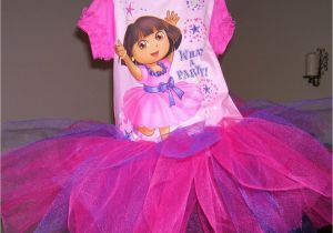 Dora Birthday Dresses Dora the Explorer What A Party Tutu Dress by