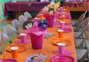 Dora Birthday Party Decorations Dora Birthday Party Ideas Photo 12 Of 15 Catch My Party