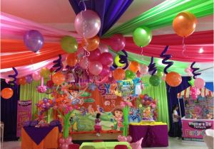Dora Birthday Party Decorations Dora theme Party Caitlyn 39 S Minnie Bowtique Party