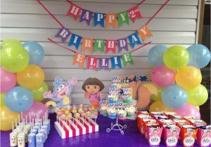 Dora Birthday Party Decorations the Ultimate Dora the Explorer Party Setup Free
