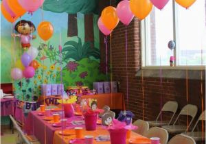 Dora Decorations Birthday Party Dora Birthday Party Ideas Photo 3 Of 15 Catch My Party