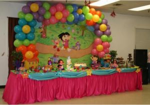 Dora Decorations Birthday Party Dora the Explorer theme Birthday Party Dora Diego