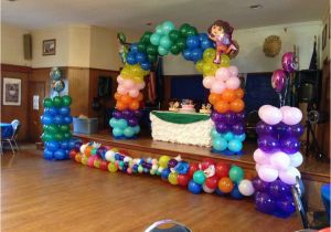 Dora Decorations Birthday Party Games Party Decoration and Birthday Cake In Dora Birthday Party
