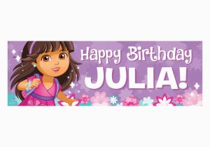 Dora Happy Birthday Banner Dora and Friends Happy Birthday Banner Tv 39 S toy Box