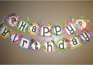 Dora Happy Birthday Banner Unavailable Listing On Etsy