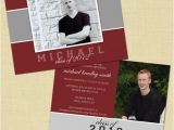 Double Sided Birthday Invitations Items Similar to Double Sided Graduation Party Invitation