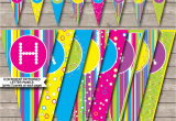 Download A Happy Birthday Banner Colorful Banner Template Happy Birthday Banner