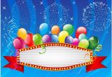 Download Happy Birthday Balloons Banner Balloons Banner Free Vector In Adobe Illustrator Ai Ai