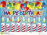 Download Happy Birthday Balloons Banner Happy Birthday Stock Vector Image 45682723